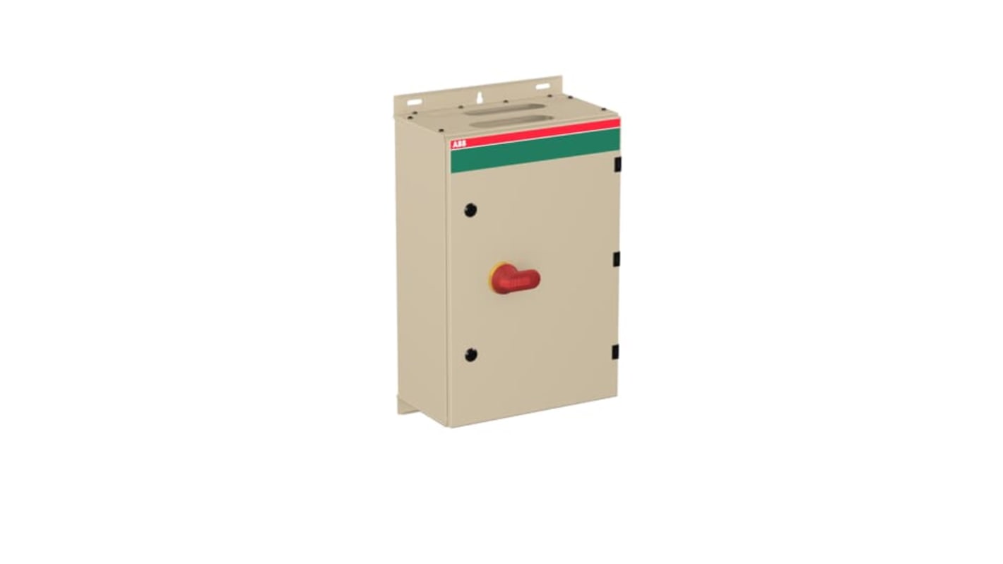 ABB 3P Pole Screw Mount Switch Disconnector - 200A Maximum Current, 160kW Power Rating, IP65