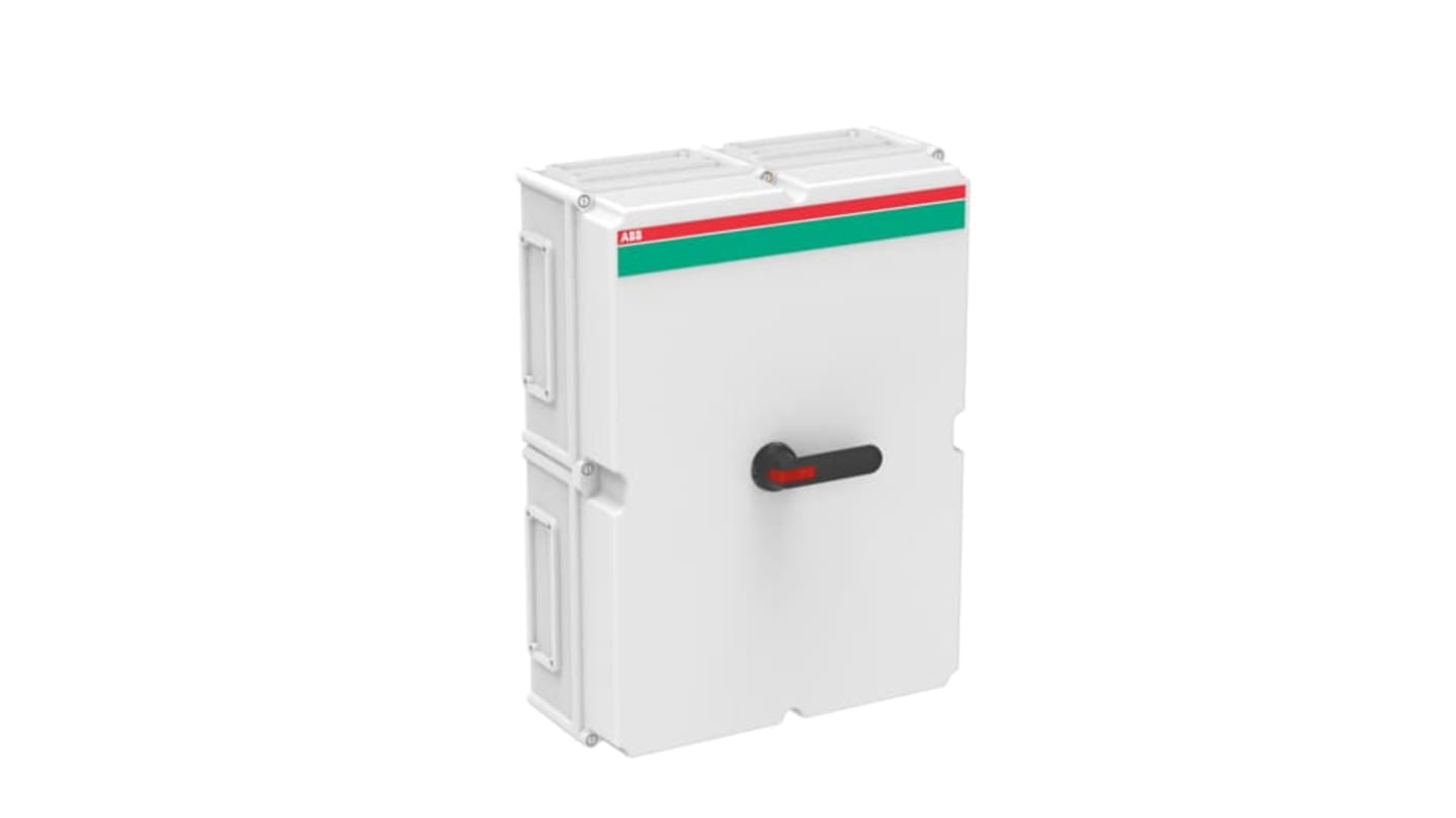 ABB 4P Pole Screw Mount Switch Disconnector - 570A Maximum Current, 560kW Power Rating, IP65