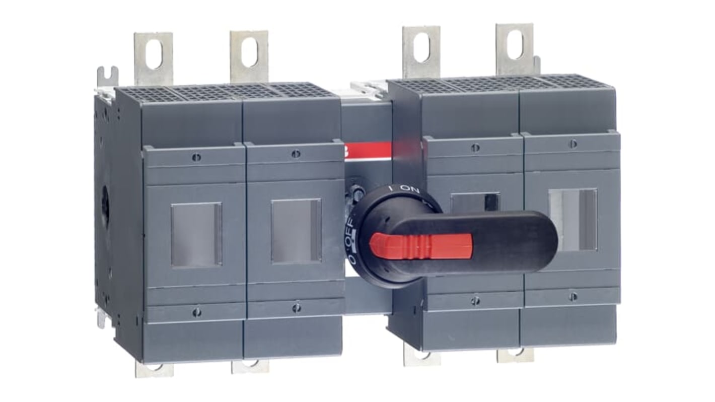 ABB 315A熔断器式隔离开关, 2极, B1-B4熔断器
