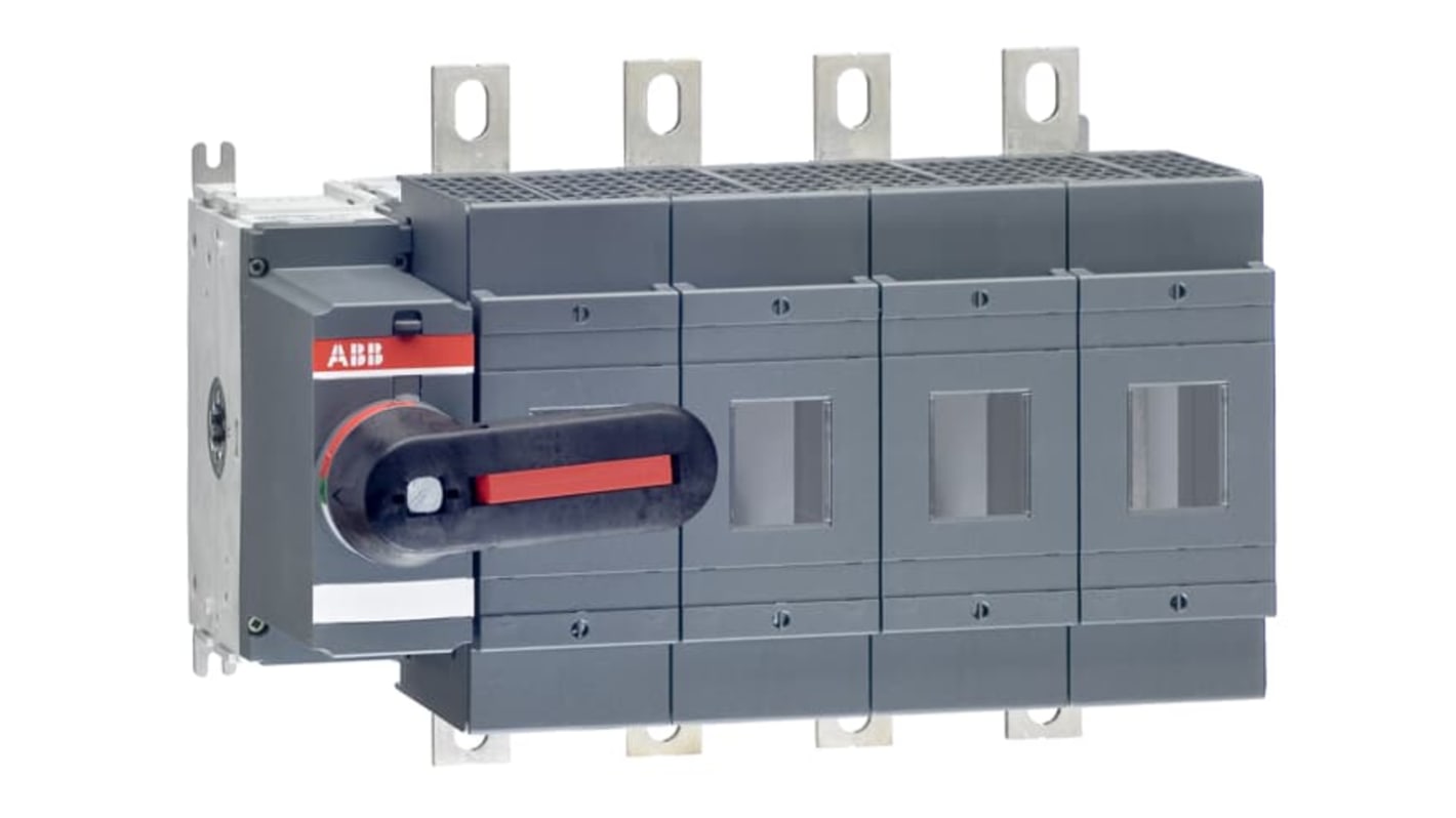 ABB Fuse Switch Disconnector, 2 Pole, 400A Fuse Current