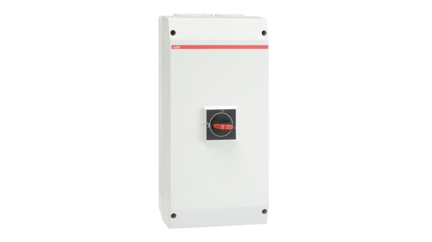 Interruptor seccionador, 3P, NA, Corriente 100A, Potencia 37kW, IP65 1SCA022812R4320