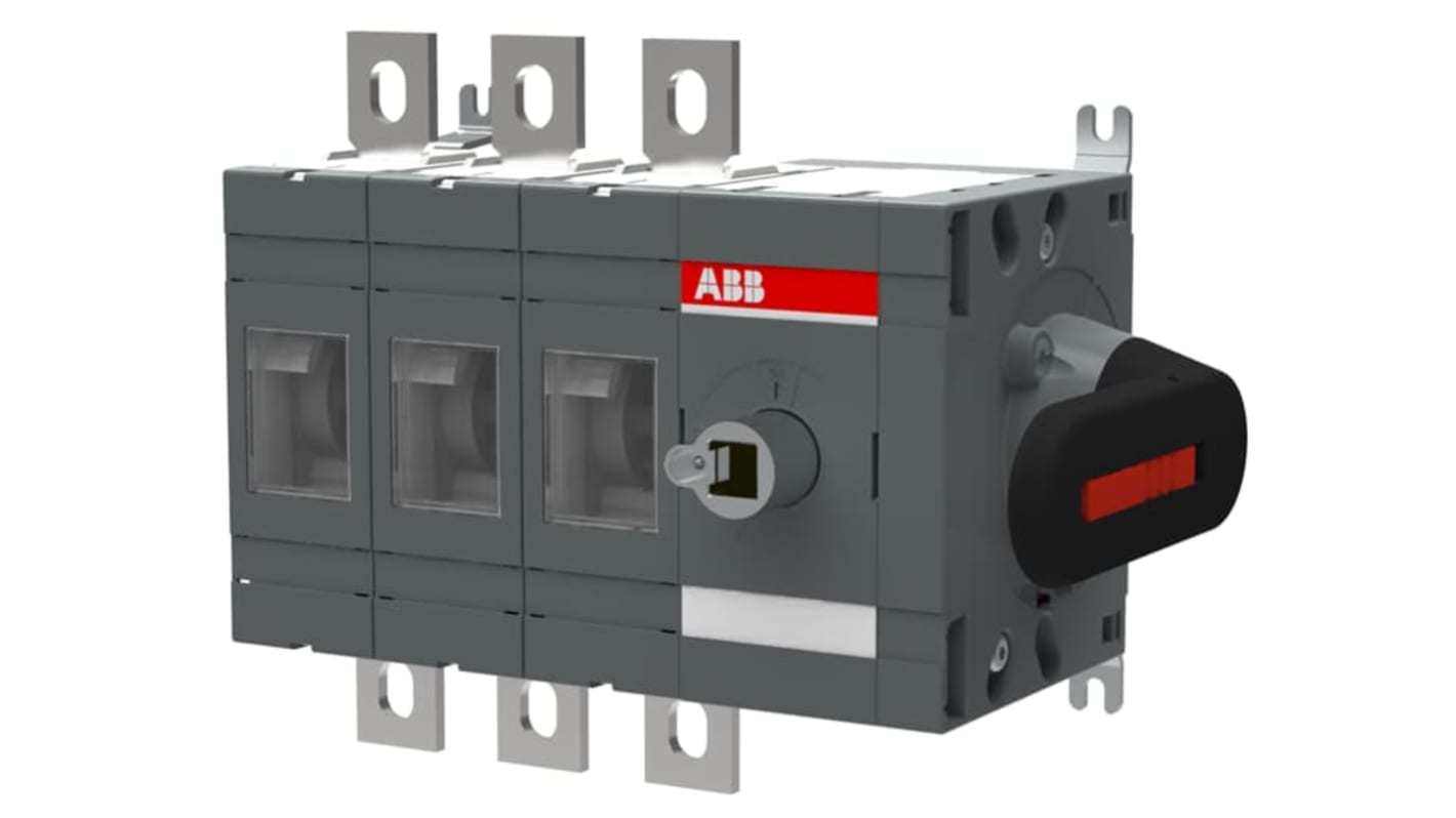 ABB OT Trennschalter 3-polig 400A Schraubmontage IP 00 400kW Schließer