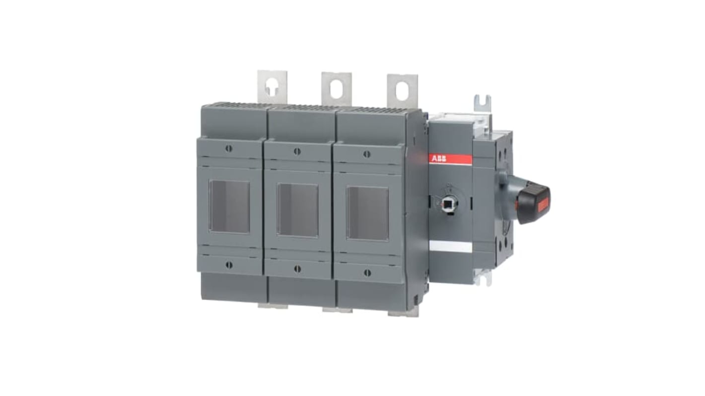 ABB Fuse Switch Disconnector, 3 Pole, 250A Fuse Current