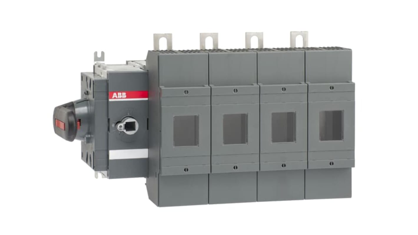 ABB Fuse Switch Disconnector, 4 Pole, 315A Fuse Current