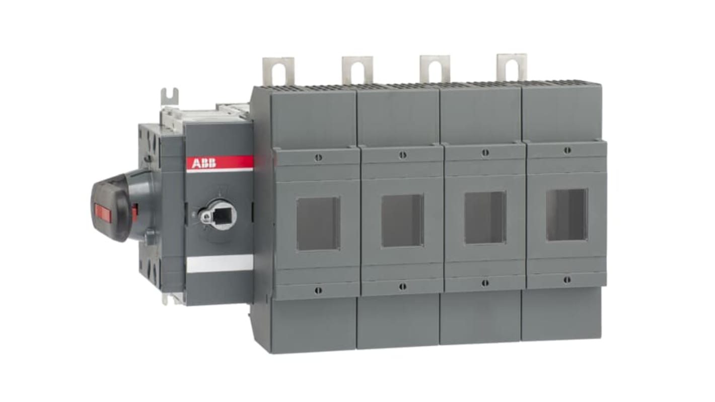 ABB Fuse Switch Disconnector, 4 Pole, 400A Fuse Current