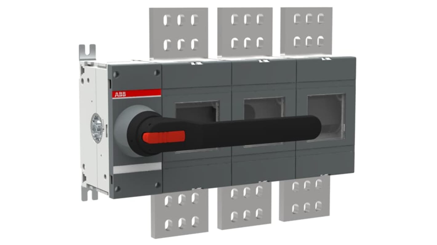 Sezionatore con interruttore ABB 1SCA108361R1001 serie OT, 3P, NO, 2500A, montaggio su superficie 1SCA108361R1001, IP00