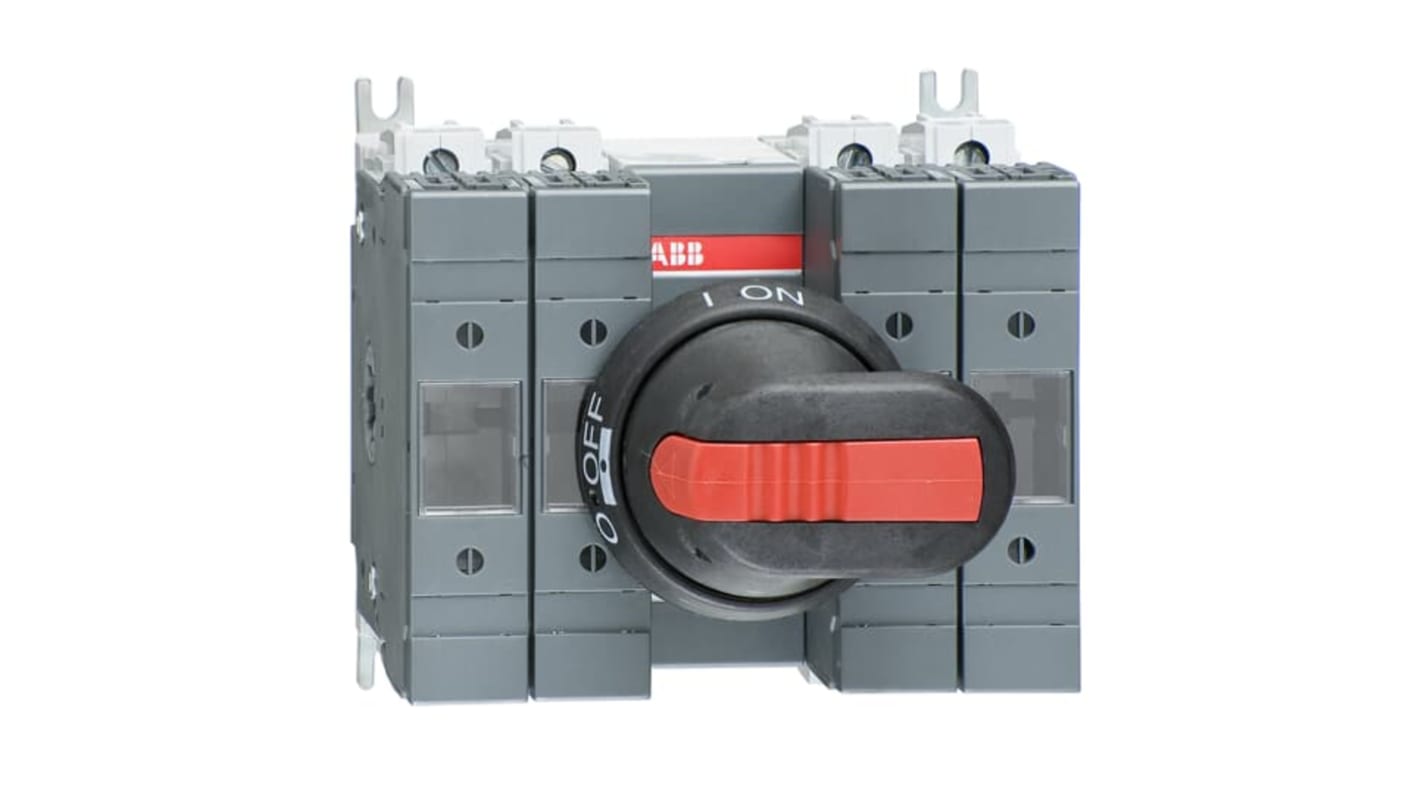ABB Fuse Switch Disconnector, 4 Pole, 50A Fuse Current