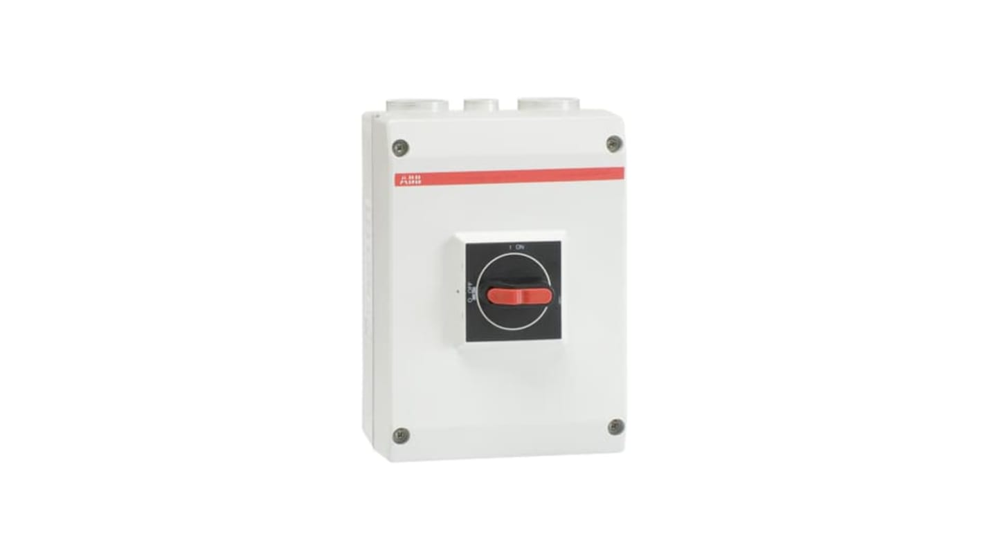 Odpínač, řada: OTP 4P 2NO/2NC 63A 22kW IP65 1SCA115872R1001