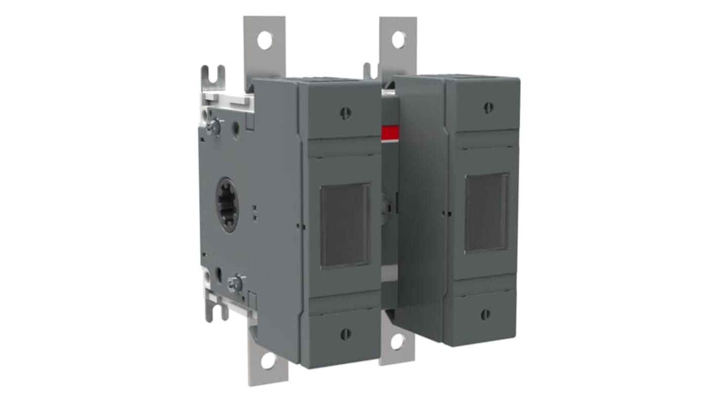 ABB 100A熔断器式隔离开关, 2极, A2-A4熔断器