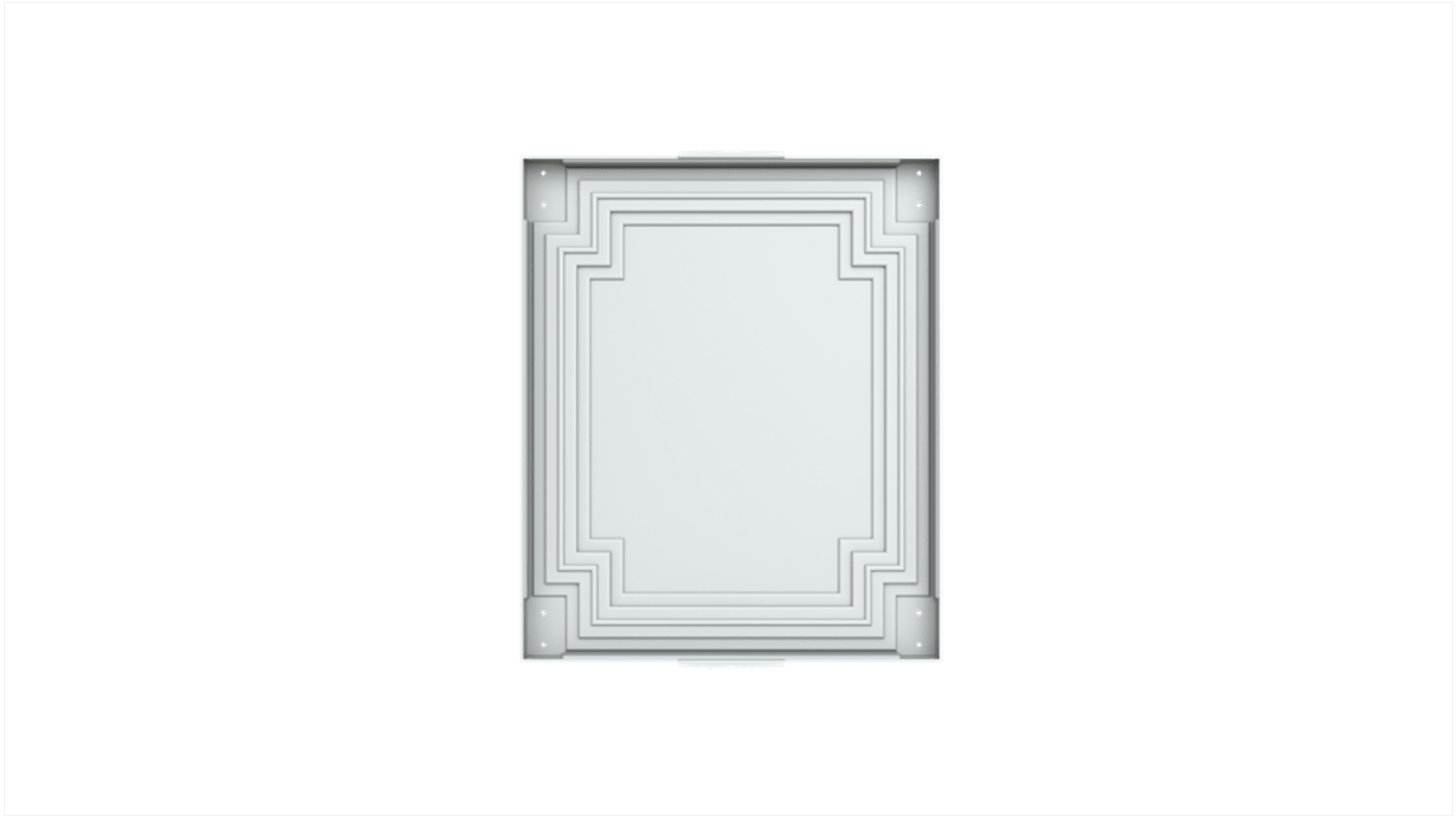 ABB GEMINI Series Plastic RAL 7035 Inner Door, 600mm H, 500mm W, 230mm L for Use with Enclosure