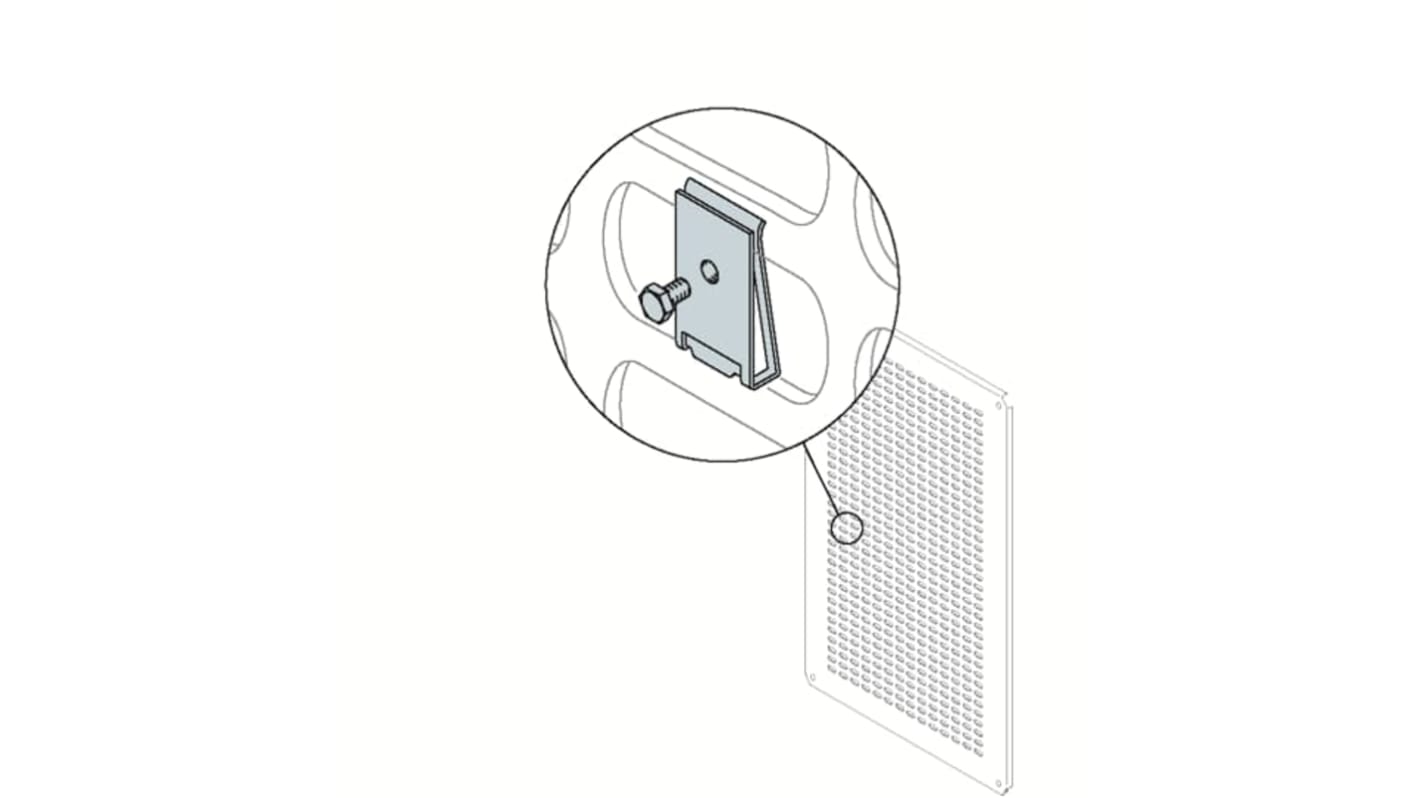 ABB Steel Captive Nut TQ6610 ECROUS CLIPS M6 (X20) SR