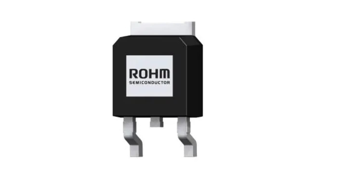 ローム Nチャンネル MOSFET650 V 7 A 表面実装 パッケージDPAK (TO-252) 3 ピン