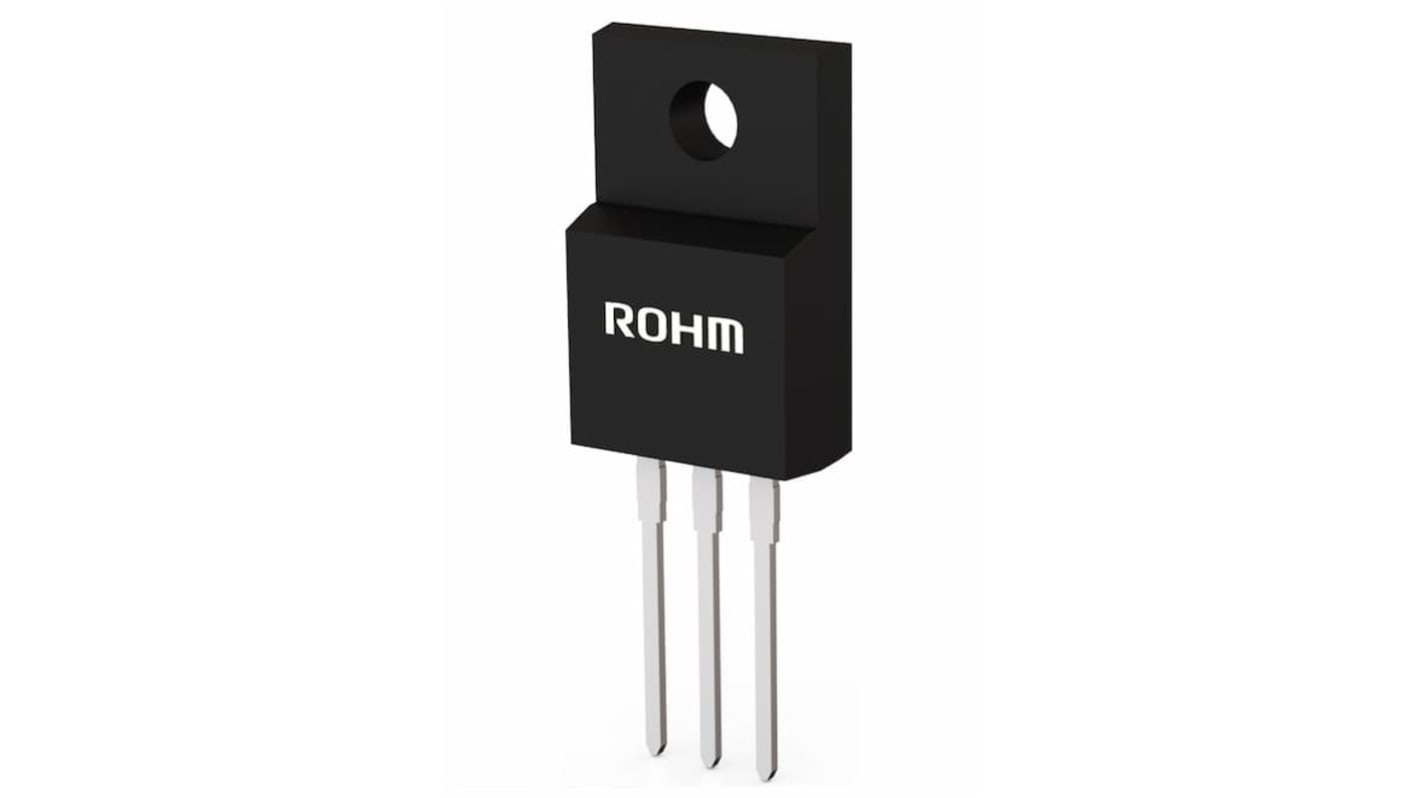 ROHM R8002KNXC7G N-Kanal, THT MOSFET 800 V / 1,6 A, 3-Pin TO-220FM