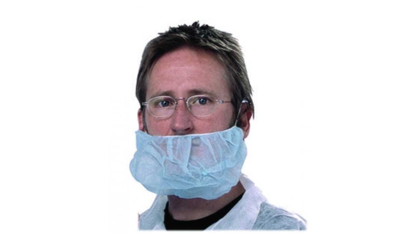 Pro-Val Blue, One-Size Polypropylene, Beard Mask Type