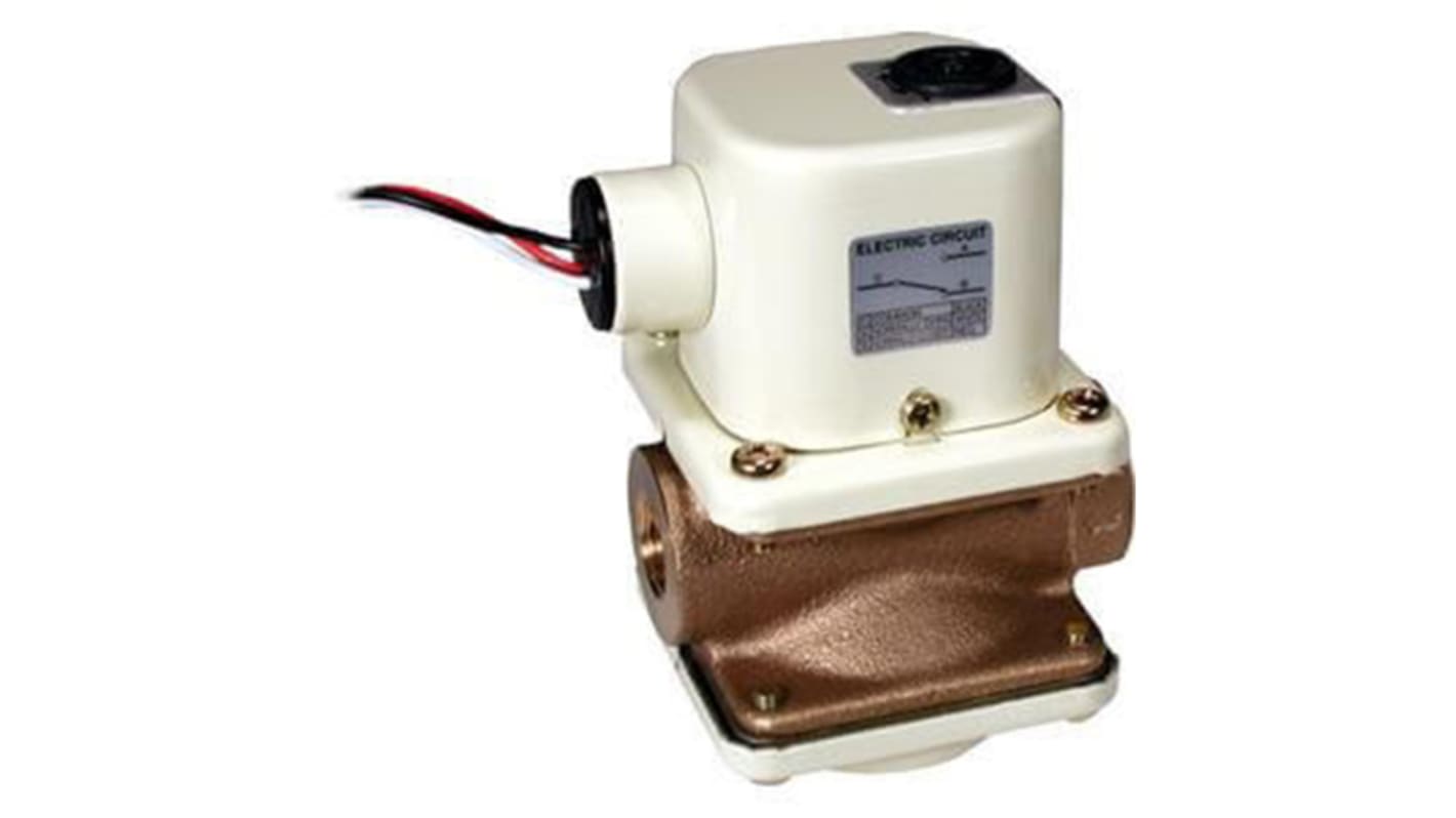 SMC IFW Series Switch Flow Switch for Liquid, 1 l/min Min, 10 L/min Max