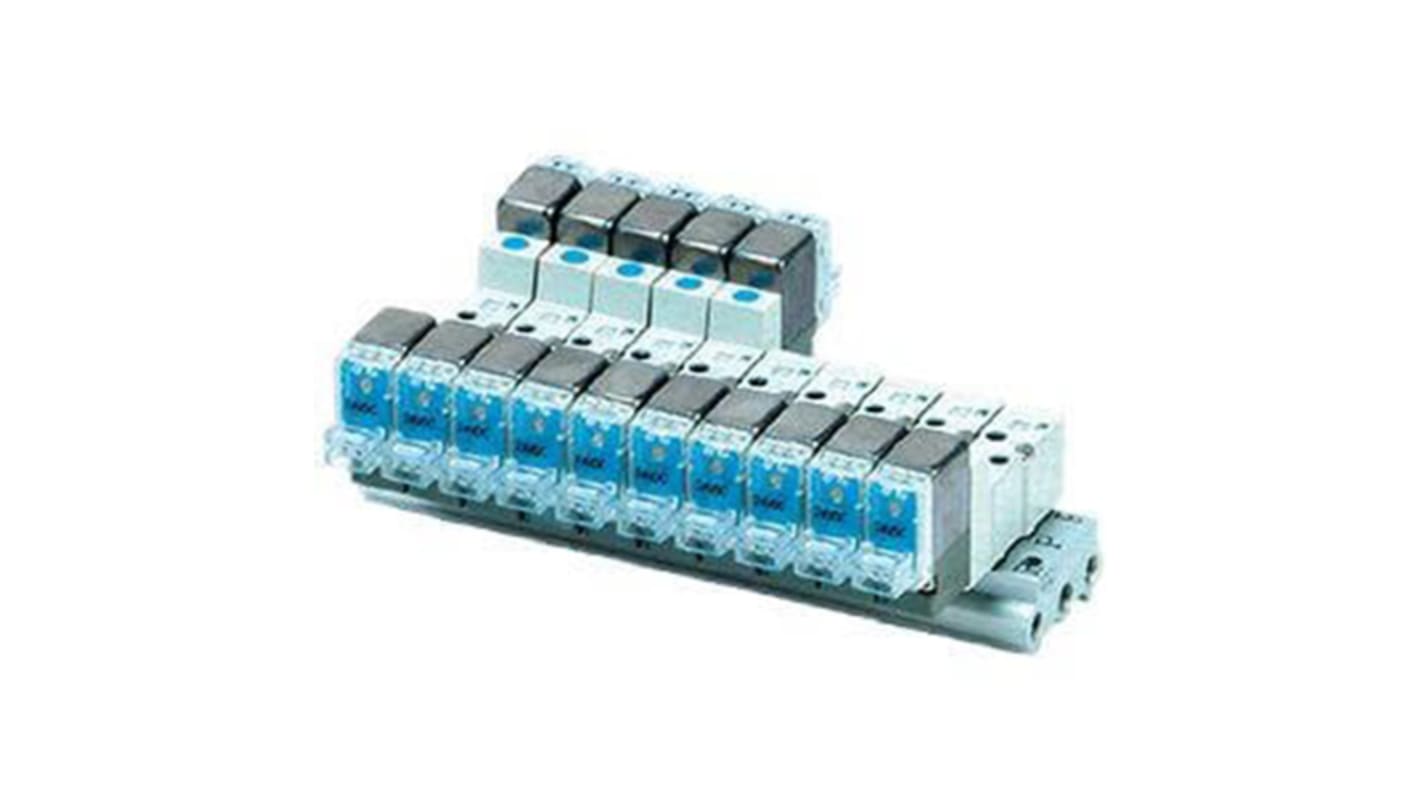 SMC SY3000 series 6 station G 1 Manifold