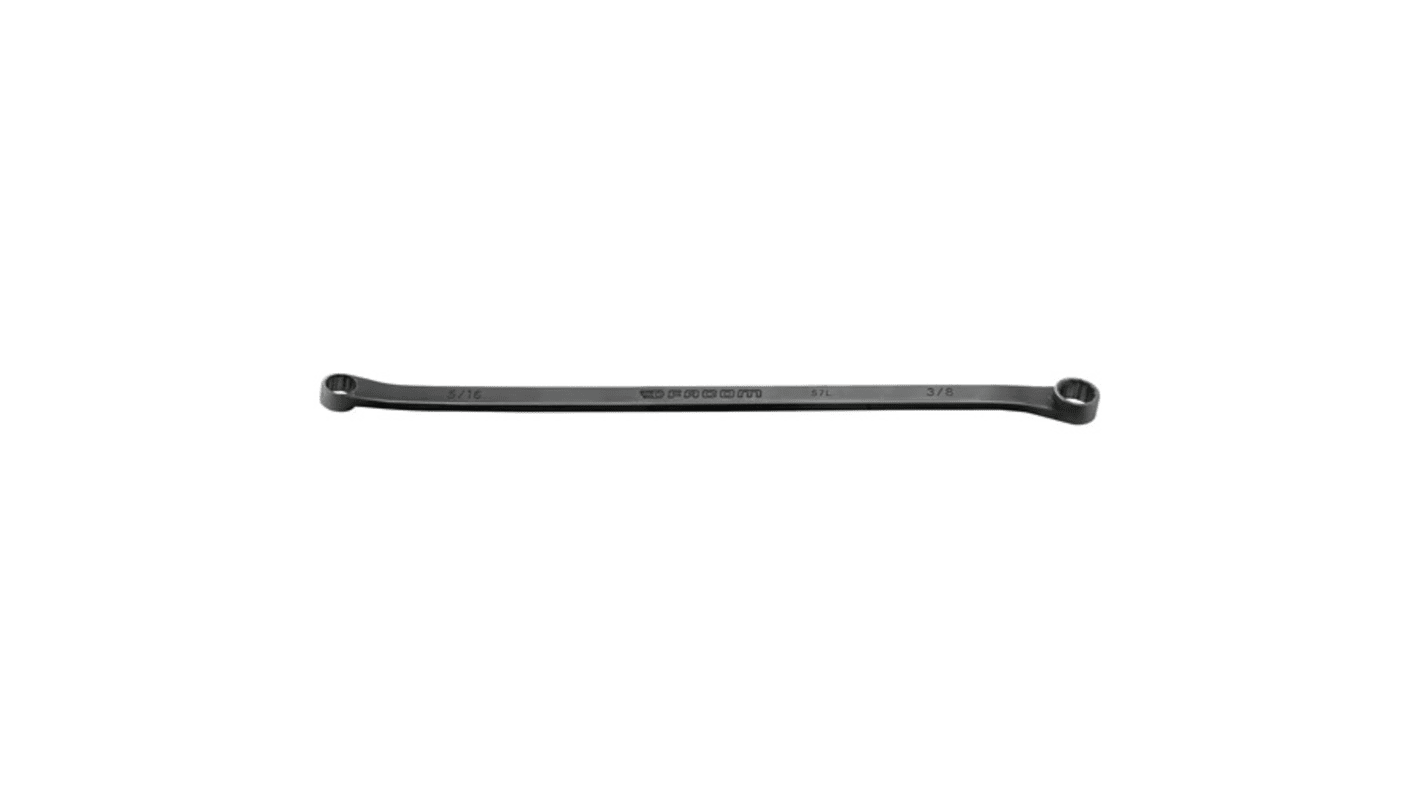 Facom SW 1/2 in, 9/16Zoll Abgewinkelter Ringschlüssel doppelseitig, Länge 350,4 mm