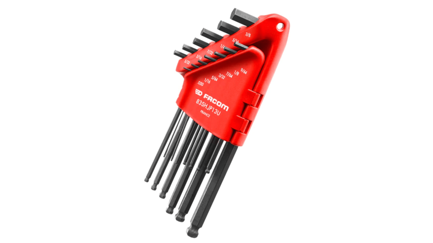 Facom 13 piece L Shape Hex Key Set