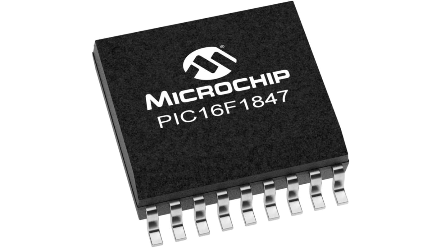Mikrokontroler Microchip PIC16 SOIC 18-pinowy Montaż powierzchniowy PIC 14 kB 32bit 32MHz Flash