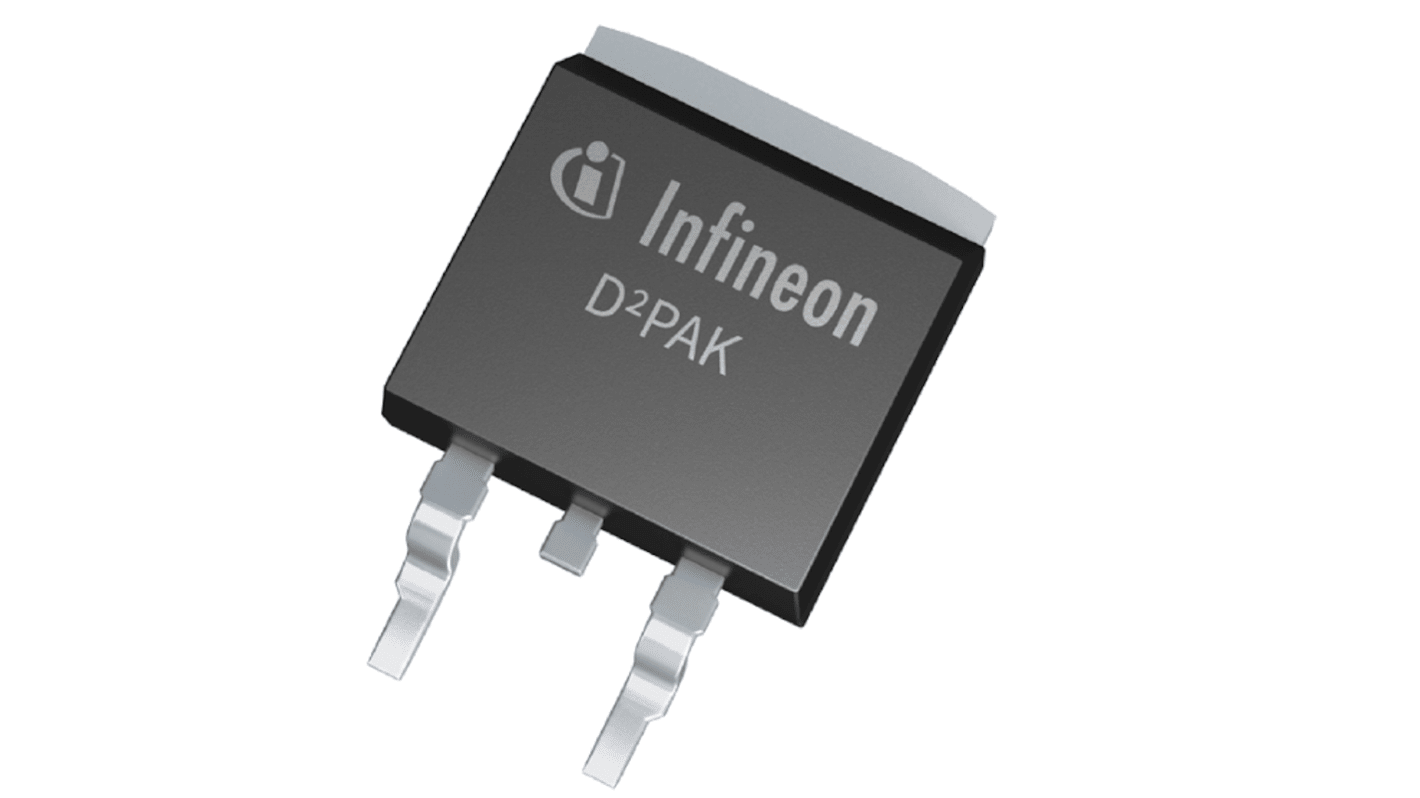 Infineon P-Channel MOSFET Transistor, 13.8 A, 100 V, 3-Pin D2PAK IPB19DP10NMATMA1