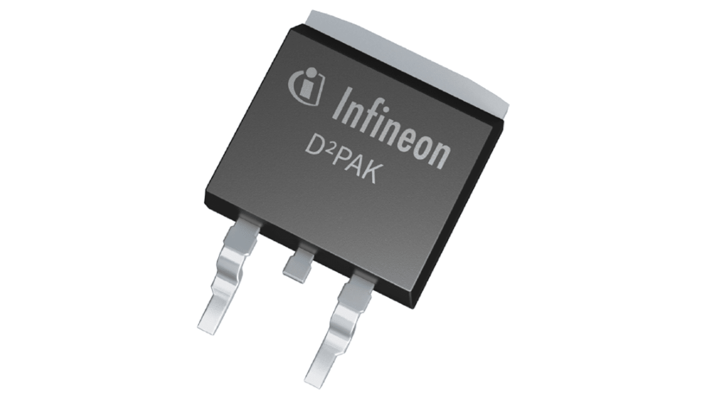 Infineon P-Channel MOSFET Transistor, 41 A, 150 V, 3-Pin D2PAK IPB720P15LMATMA1