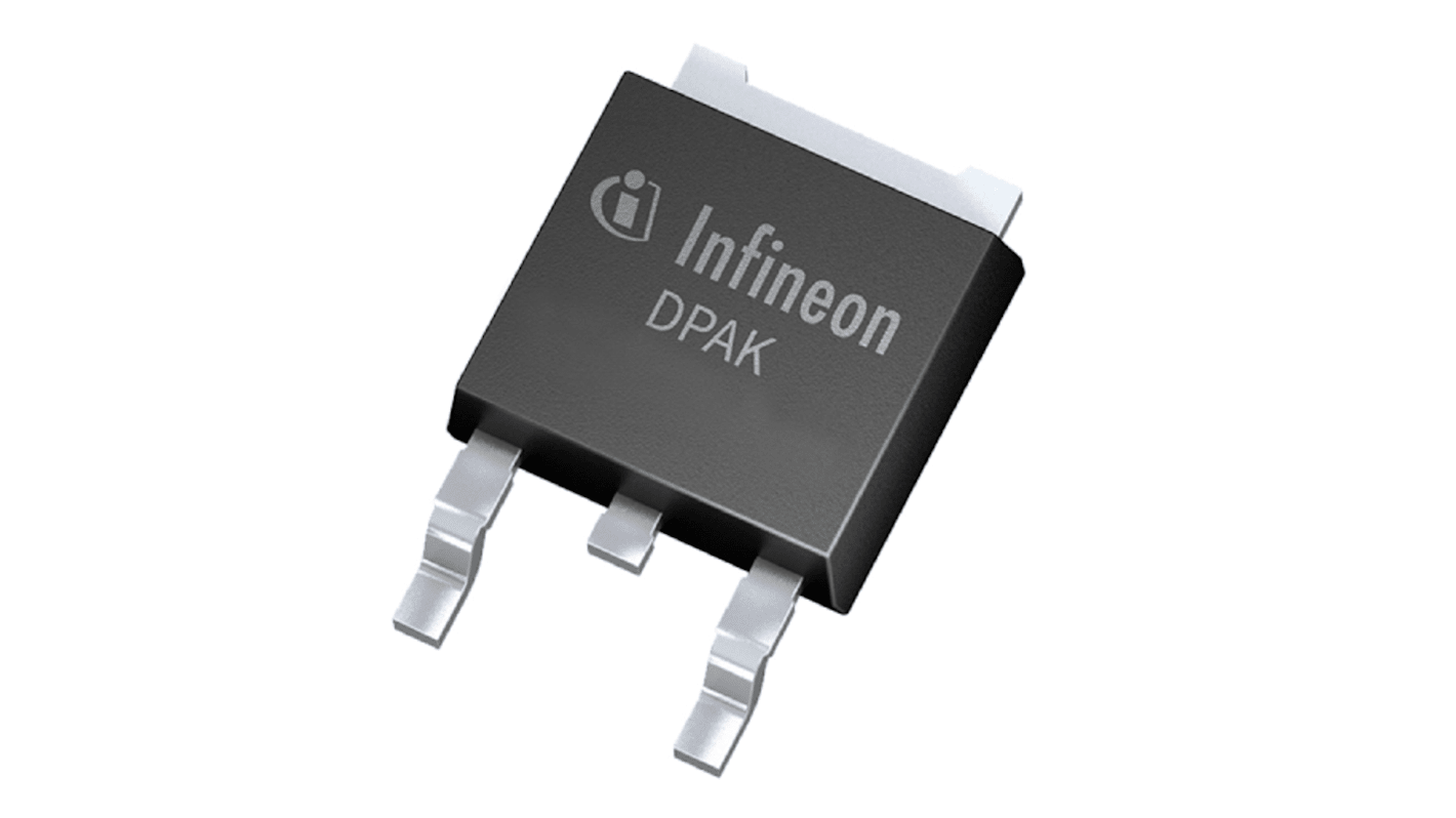 Infineon P-Channel MOSFET Transistor, 9 A, 150 V, 3-Pin DPAK IPD42DP15LMATMA1