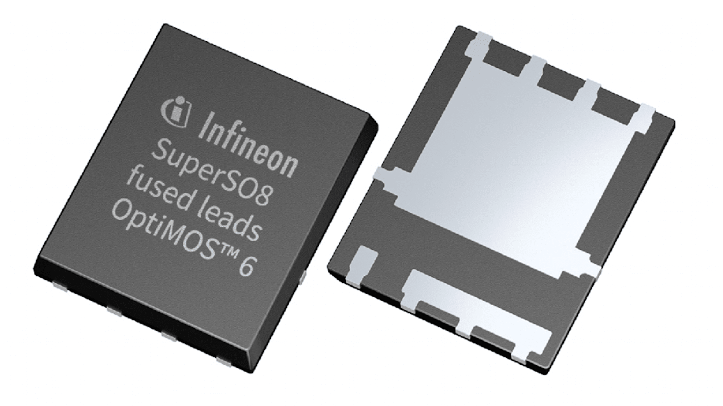 Infineon Nチャンネル MOSFETトランジスタ100 V 192 A 表面実装 パッケージTDSON 8 ピン
