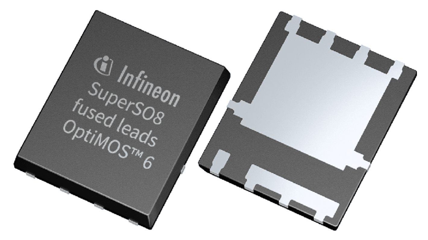Infineon Nチャンネル MOSFETトランジスタ100 V 179 A 表面実装 パッケージTDSON 8 ピン