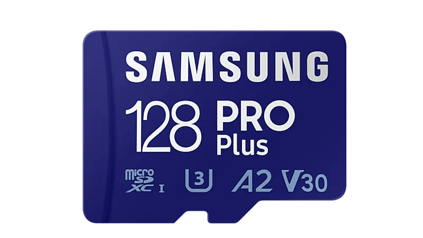 Samsung MicroSDXC Micro SD Karte 128 GB A2, U3, V30, MLC
