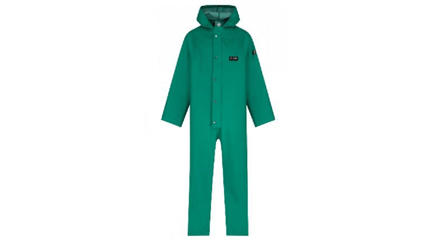Alpha Solway Unisex Wiederverwendbar  Overall Art , Größe L Grün, Chemikalienbeständig