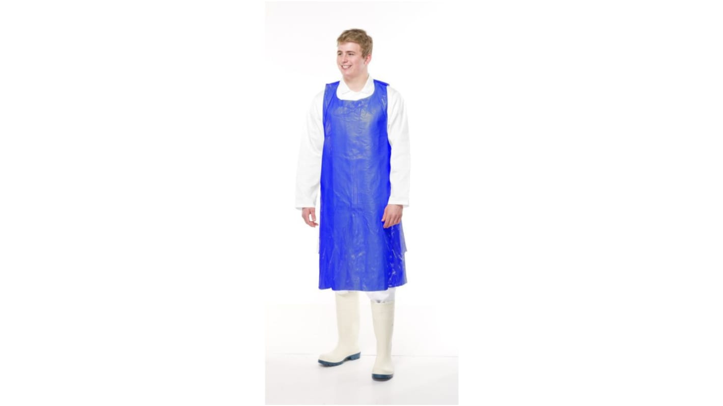 Grembiule monouso Reldeen in Polietilene, Unisex, col. Giallo