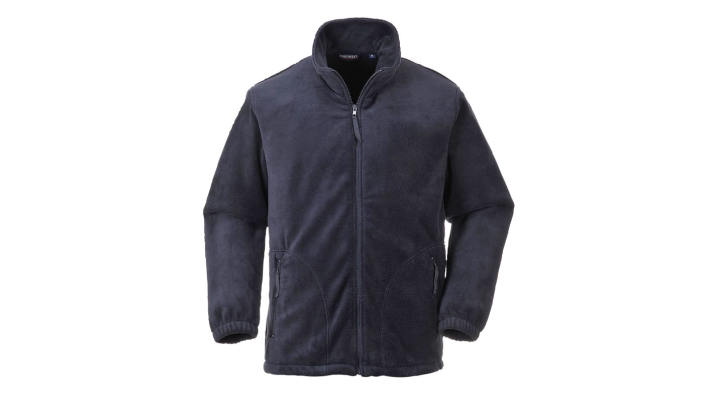 Portwest F205 Aran Fleece Jacket Herren Fleece-Jacke Marineblau, Größe S