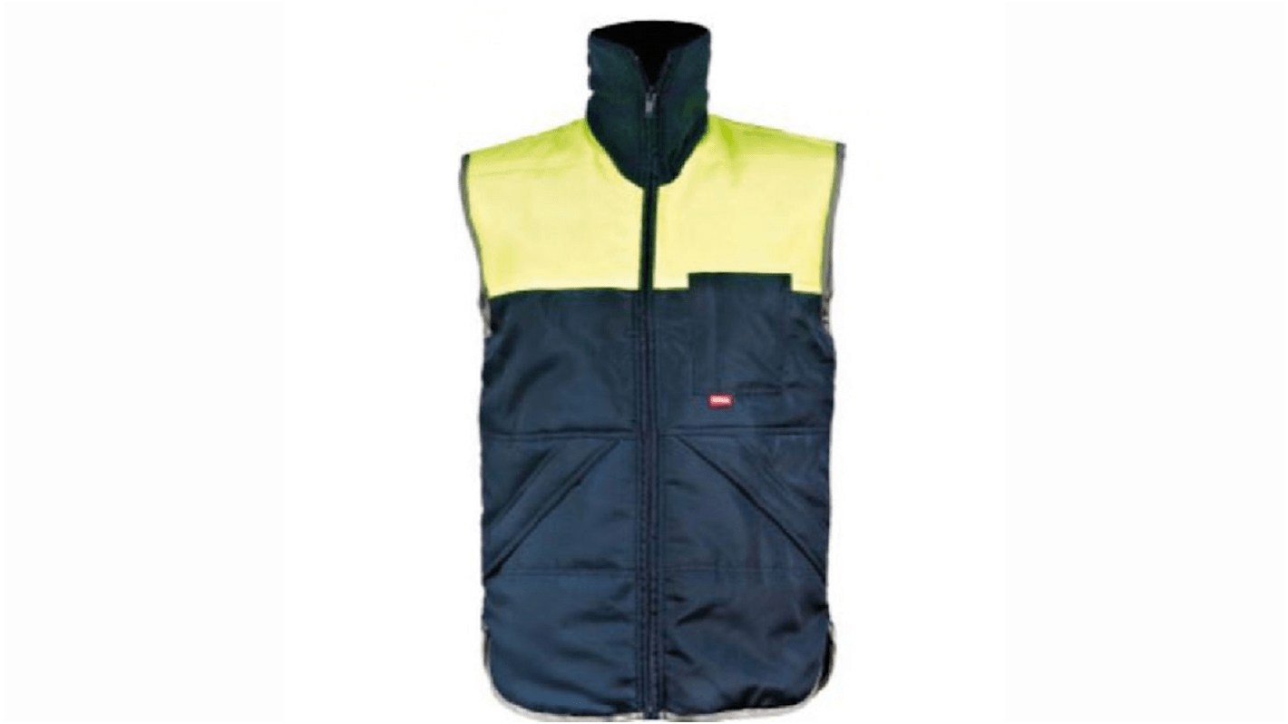 Flexitog Navy/Yellow Highly Durable Hi Vis Vest, L