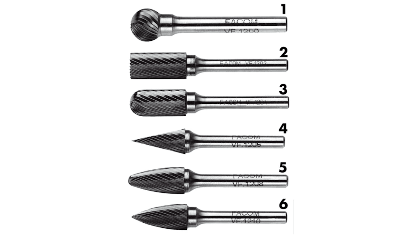 Facom 1-Piece Filing Burr