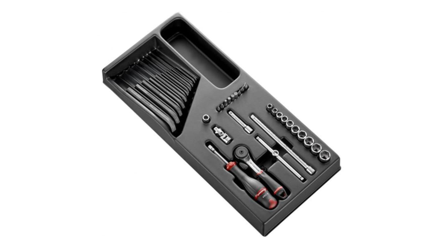 Facom 36 Piece Socket Module Tool Kit with Foam Inlay