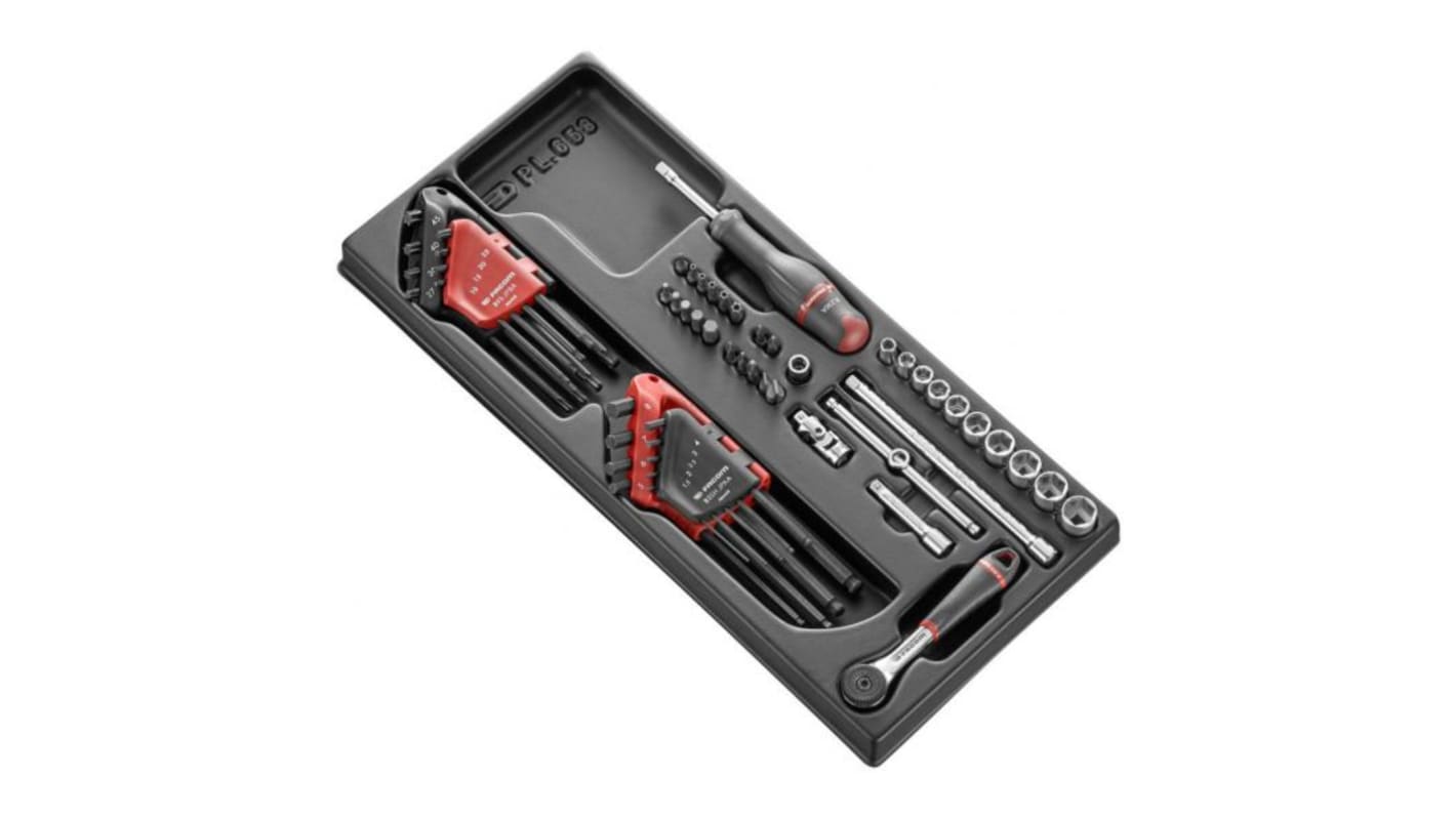 Facom 56 Piece Socket Module Tool Kit with Foam Inlay