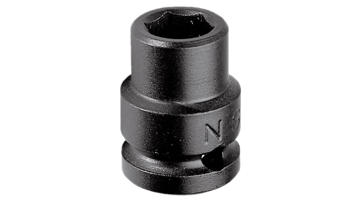 Facom 1 1/16in, 1/2 in Drive Impact Socket, 50 mm length