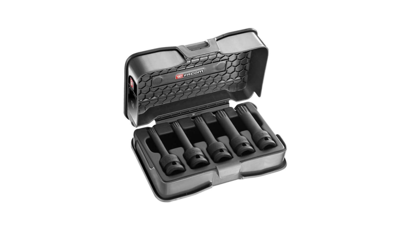 Facom 5-Piece 1/2 in Impact Bit Socket Set