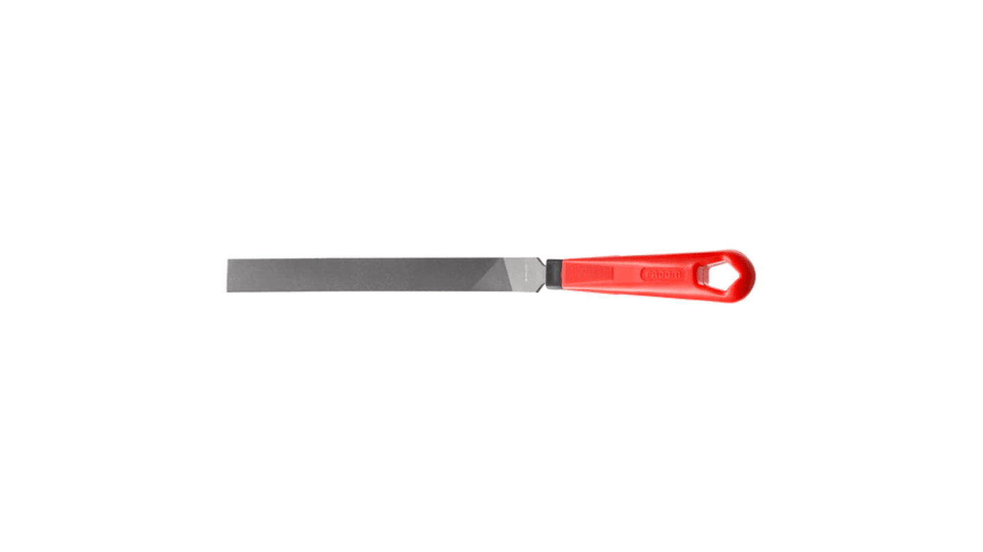 Facom 200mm, Bastard, Flat Engineers File With Soft-Grip Handle