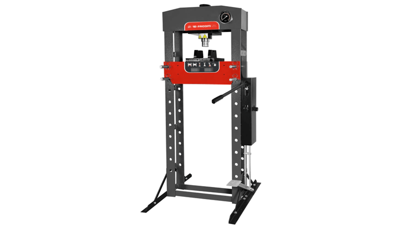 Pressa idraulica Facom, pressione di uscita 30t