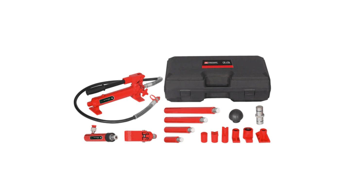 Facom CR.4TA, Hydraulic Hand Pump, 0.27L, 122mm Cylinder Stroke, 700 bar