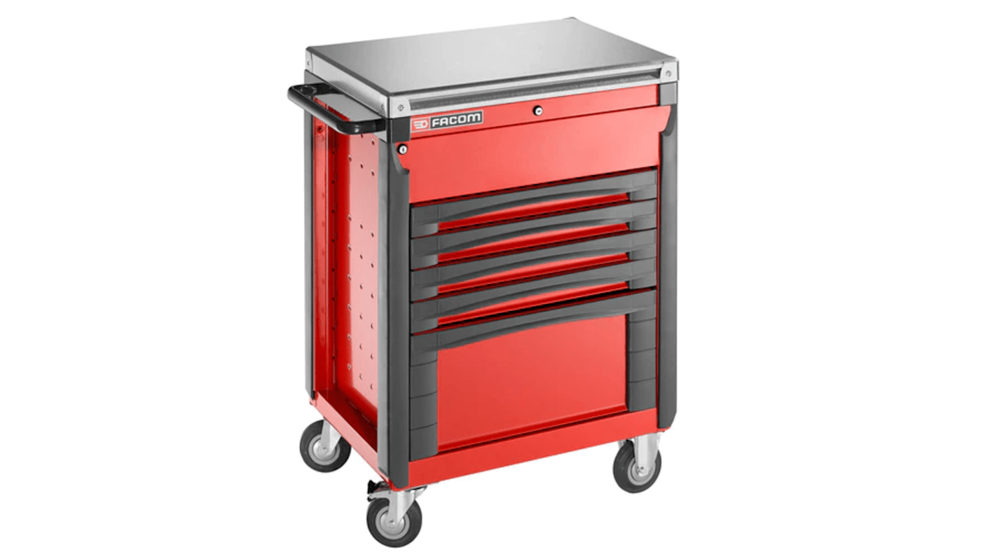 Facom 5 Drawer Wheeled Tool Chest