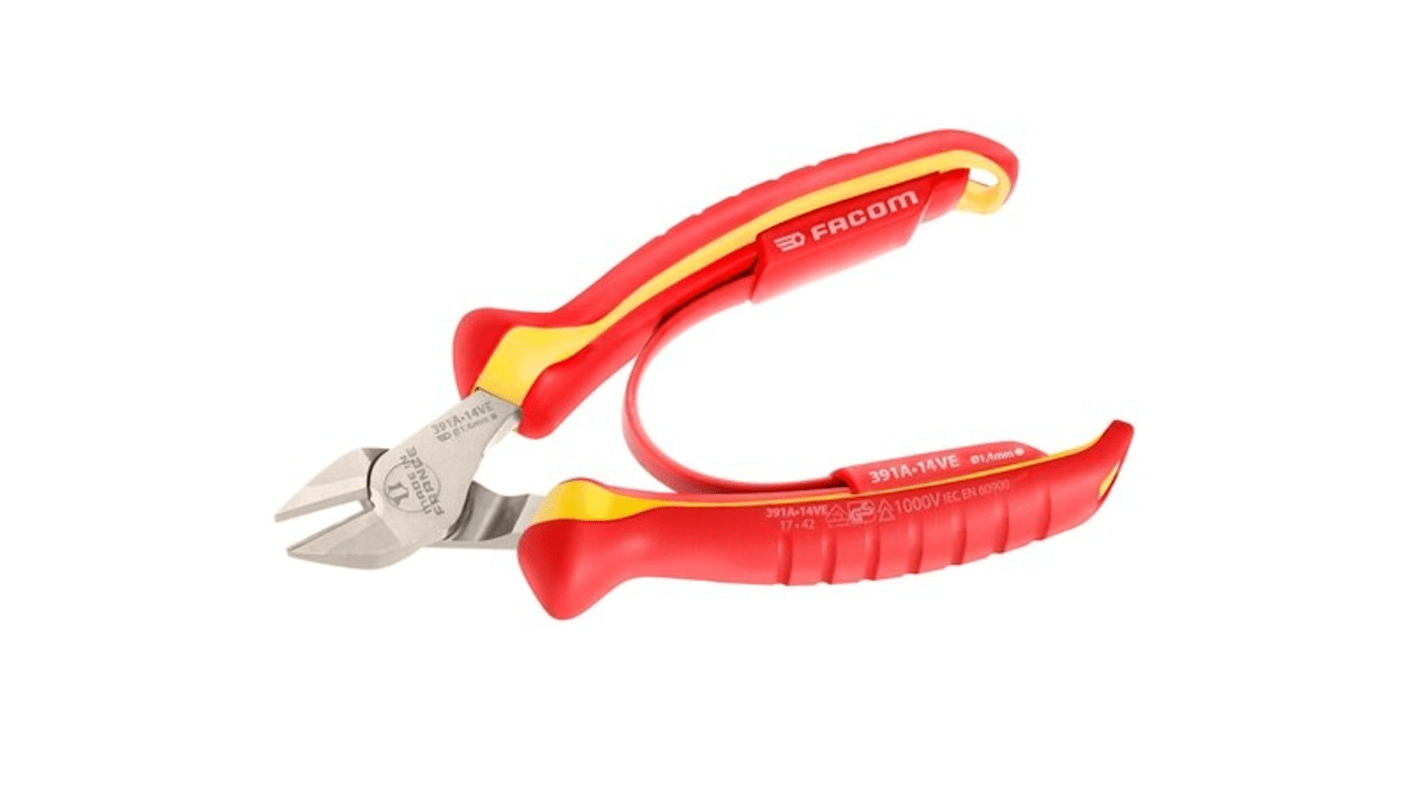 Facom 391A.14VE VDE/1000V Insulated Side Cutters