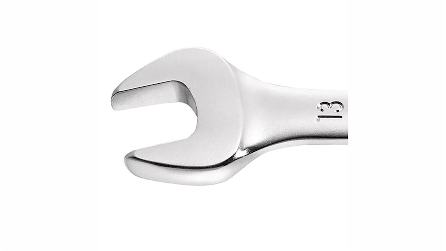 Chiave a forchetta doppia Facom, lungh. 182 mm, bocca poligonale 14mm