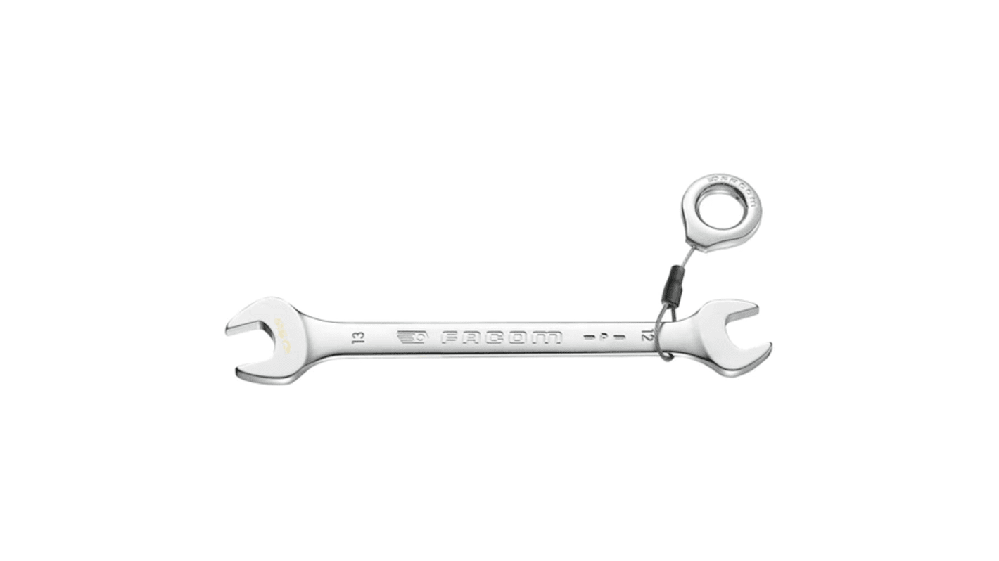 Chiave a forchetta doppia Facom, lungh. 210 mm, bocca poligonale 16mm