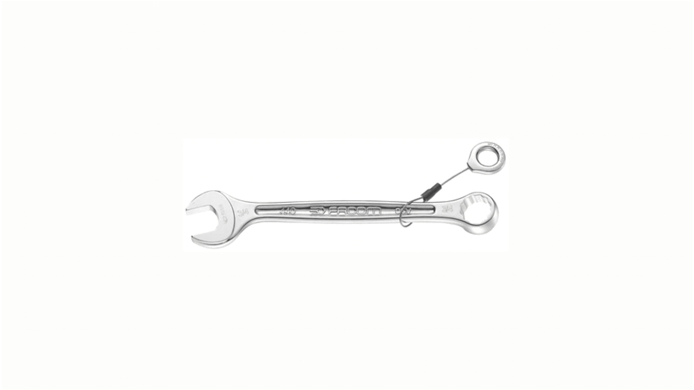 Facom Combination Spanner, 12mm, Metric, Double Ended, 162 mm Overall