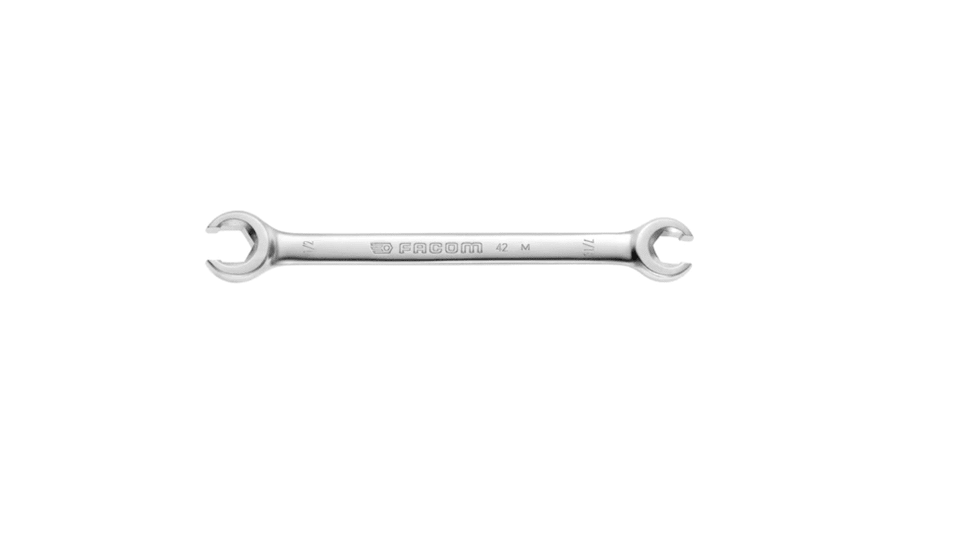 Facom 42 Series Flare Nut Spanner, 3/4in, Imperial, Double Ended, 215 mm Overall