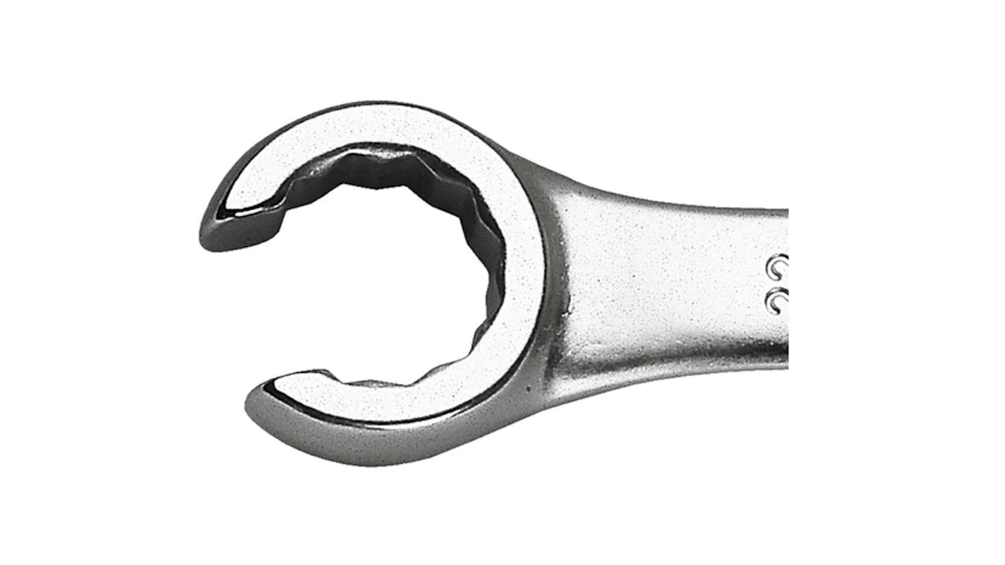 Facom 42 Series Flare Nut Spanner, 22mm, Metric, Double Ended, 245 mm Overall