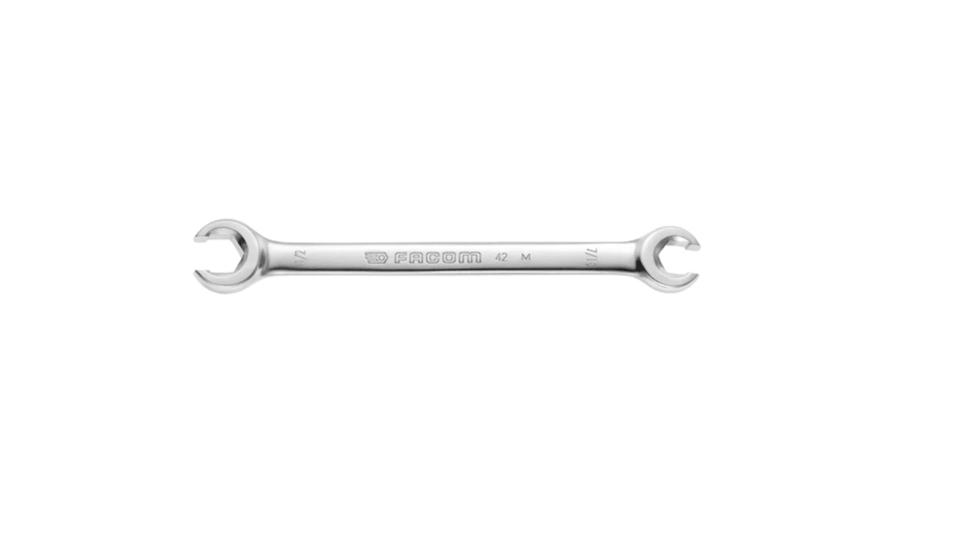 Facom Flare Nut Spanner, 3/4in, Imperial, Double Ended, 230 mm Overall