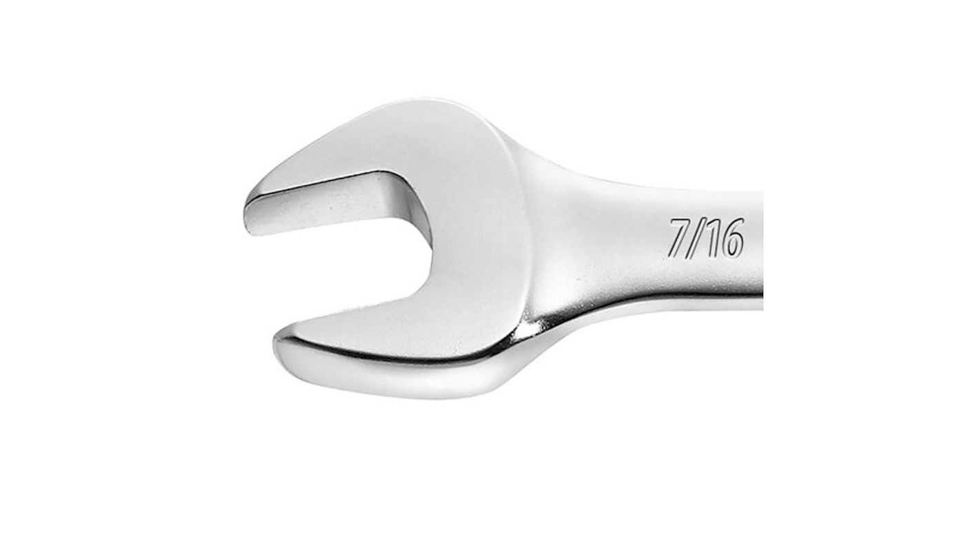Facom Open Ended Spanner, 1/4in, Imperial, Double Ended, 120 mm Overall